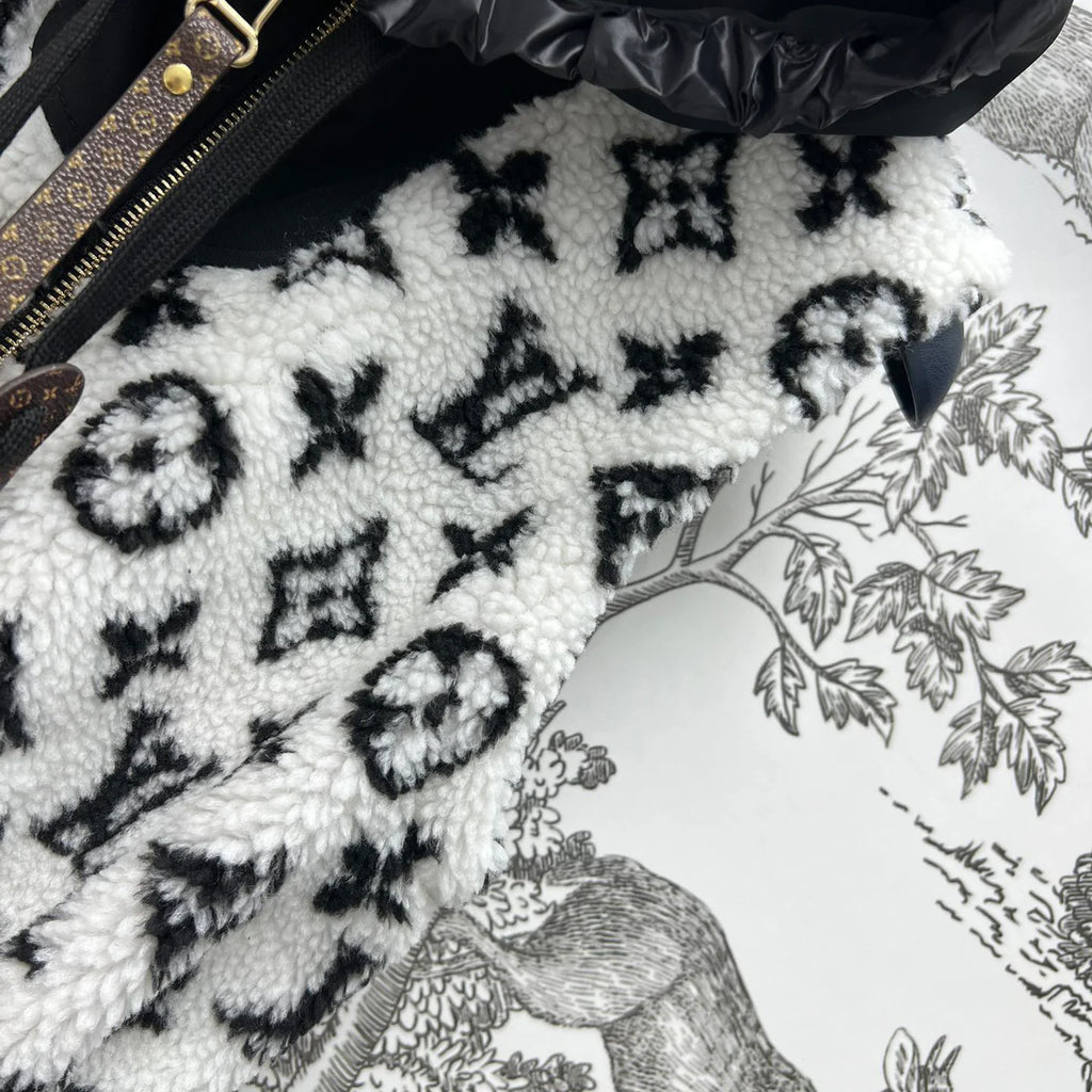 New fashion printed cashmere vest 1024101603