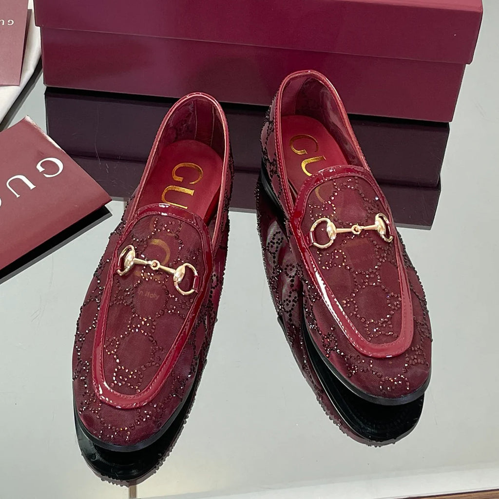 Rhinestone Luxury Crystal Loafers 1025070411
