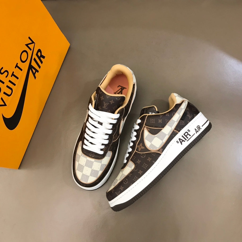 L co-branded printed sneakers 0725022603