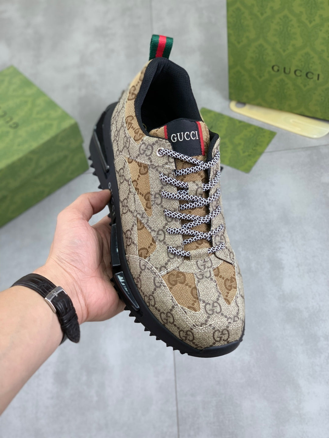men's casual sneakers with print 0725062701