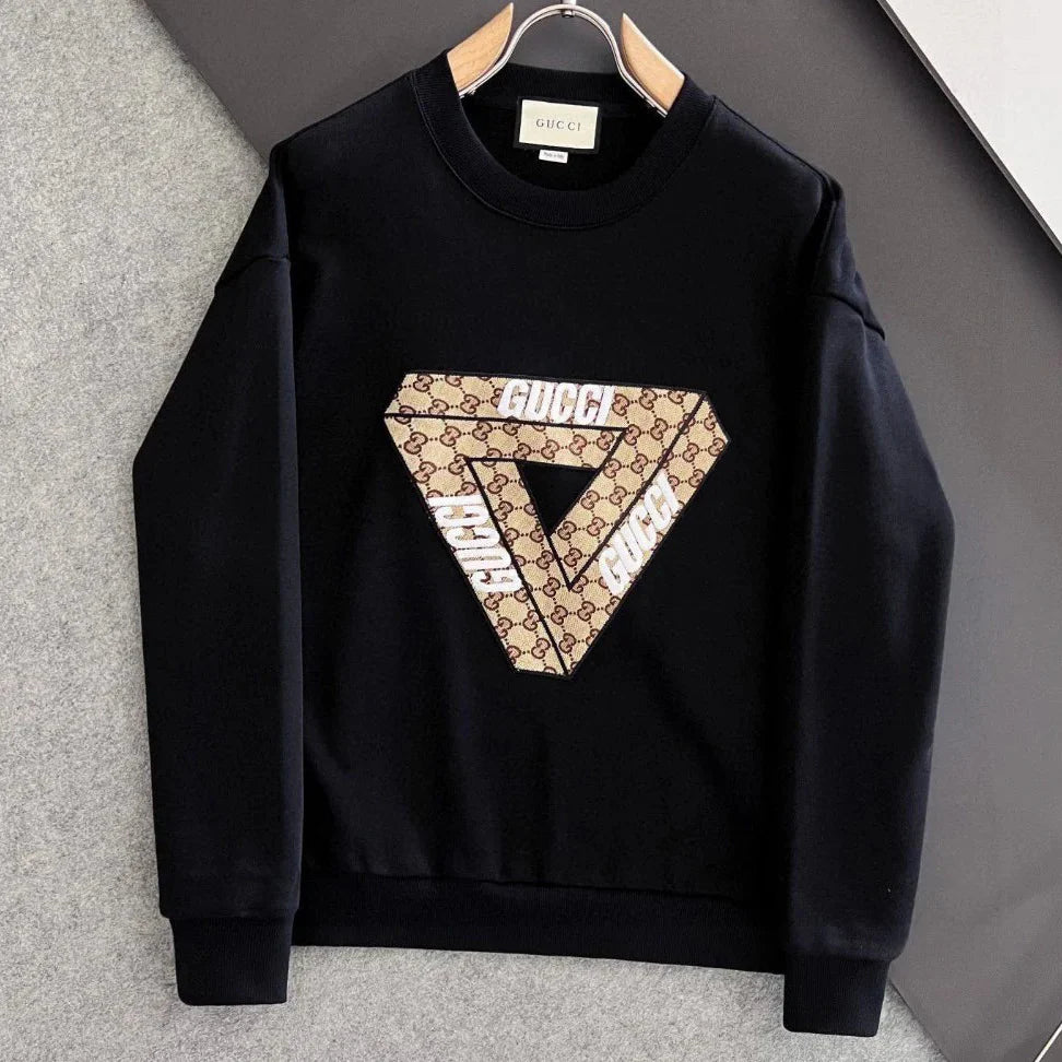 Round neck casual loose woolen sweatshirt 3D1024101229