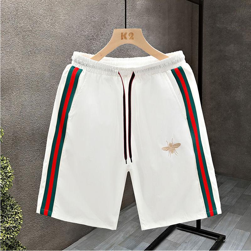 New Shorts Thin Elastic Casual Straight Leg Pants 1024060611