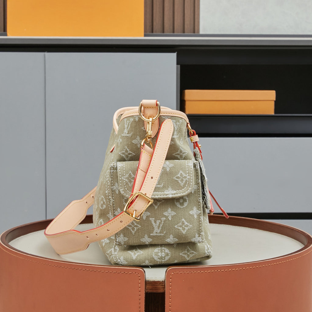 L & V Stylish Organic cotton Vintage bag M0726052005