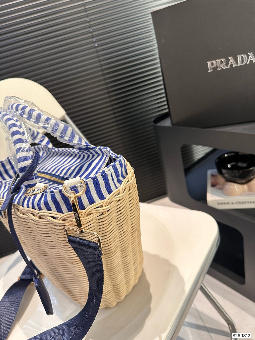 P summer fashion woven bag 0724041118