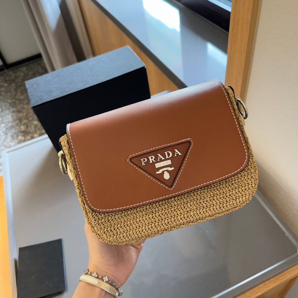 P summer fashion woven shoulder bag 0724041115