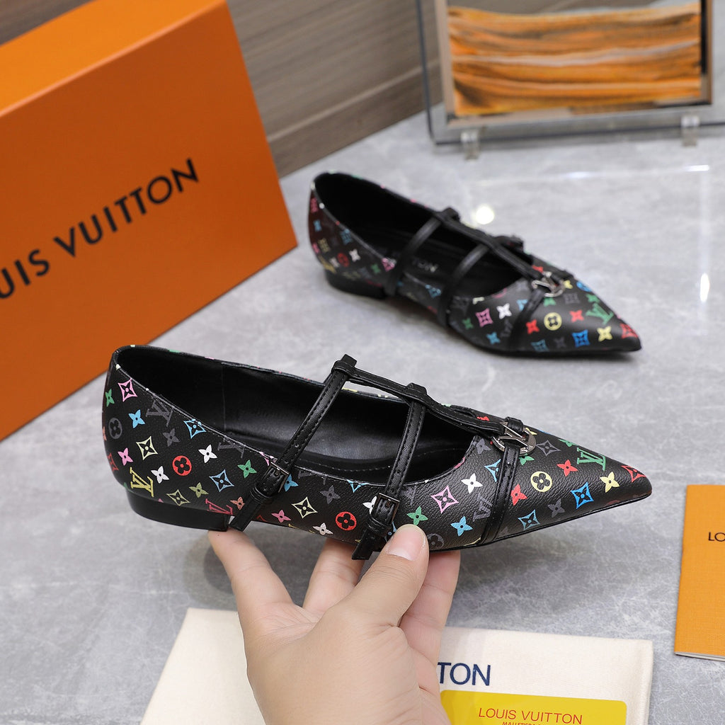 L25ss new pointed-toe flat sandals 0725102306