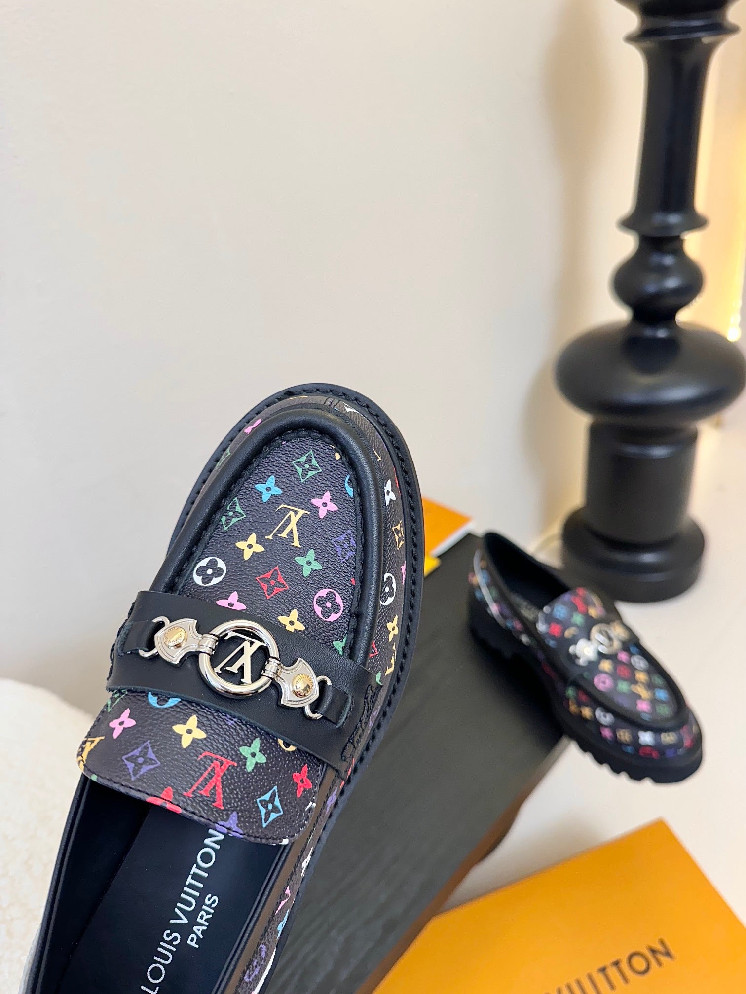 L loafers thick-soled leather shoes 0725031112
