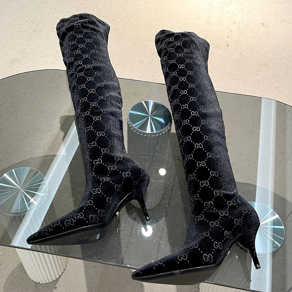 New Leg-Sculpting Compression Boots 1025102704
