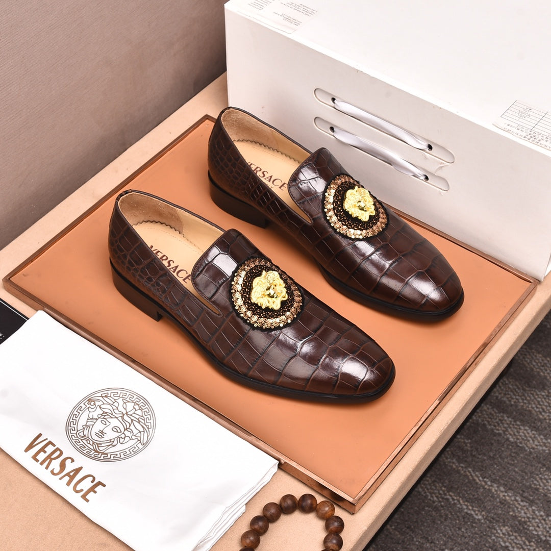 VS Men's Stylish casual leather shoes 072605801