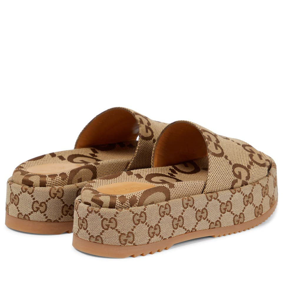 2G WOMEN KAHKI SLIP ONSANDAL GO4