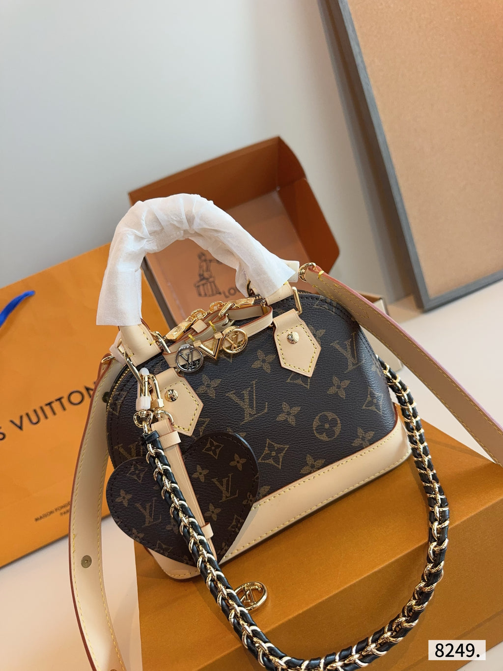 L fashion printed shell bag 0725071805