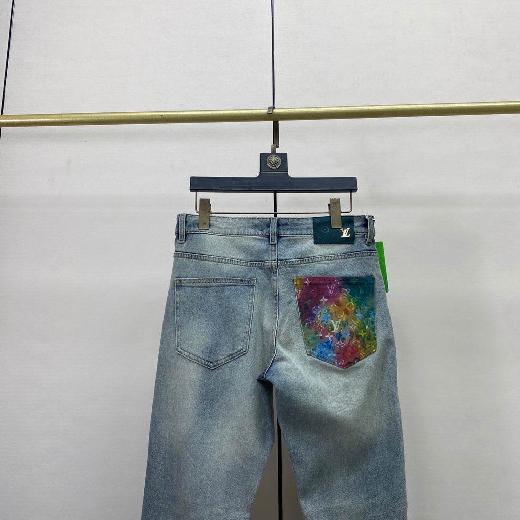L fashion slim fit small straight jeans 0725040704