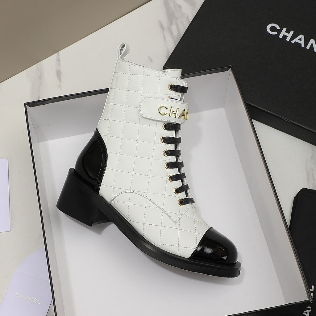 fashion diamond leather short boots Martin boots 0724101706