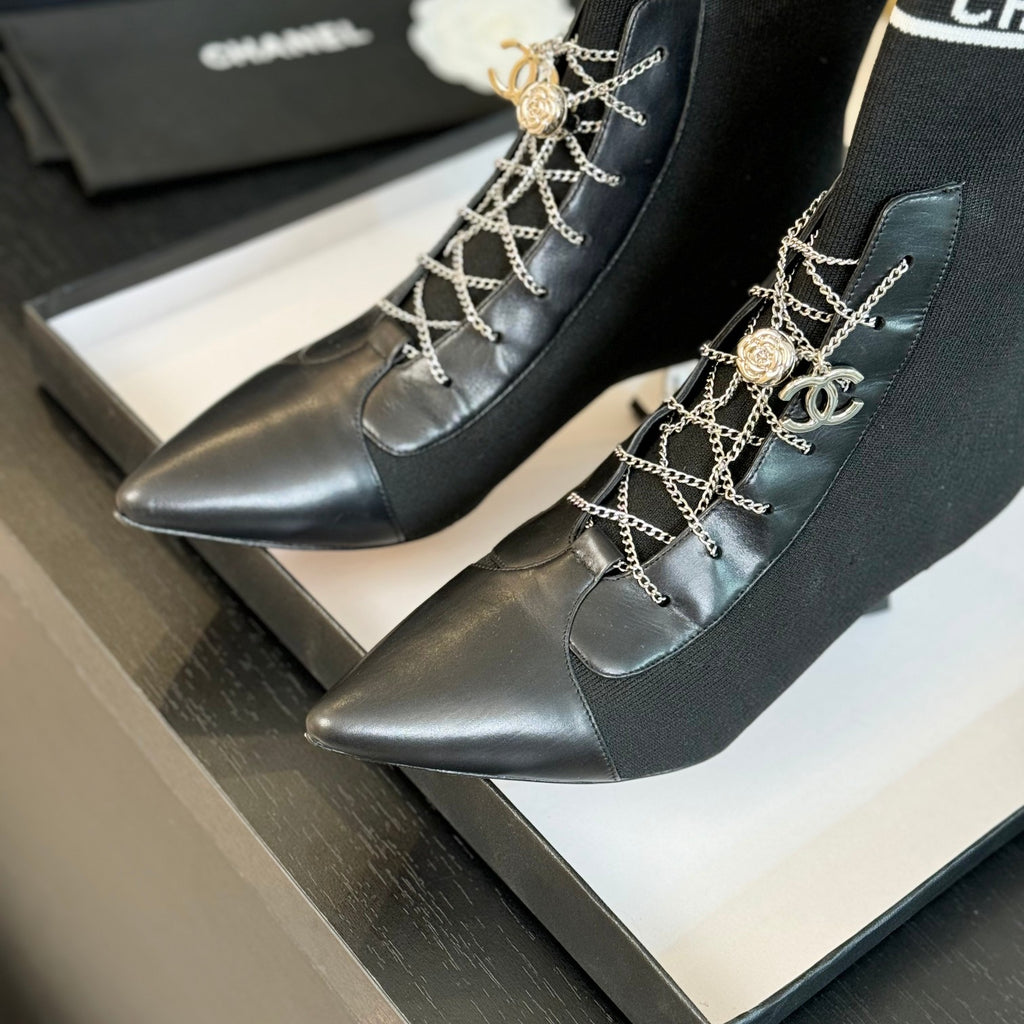 25ss new fashionable sock boots 0725090806