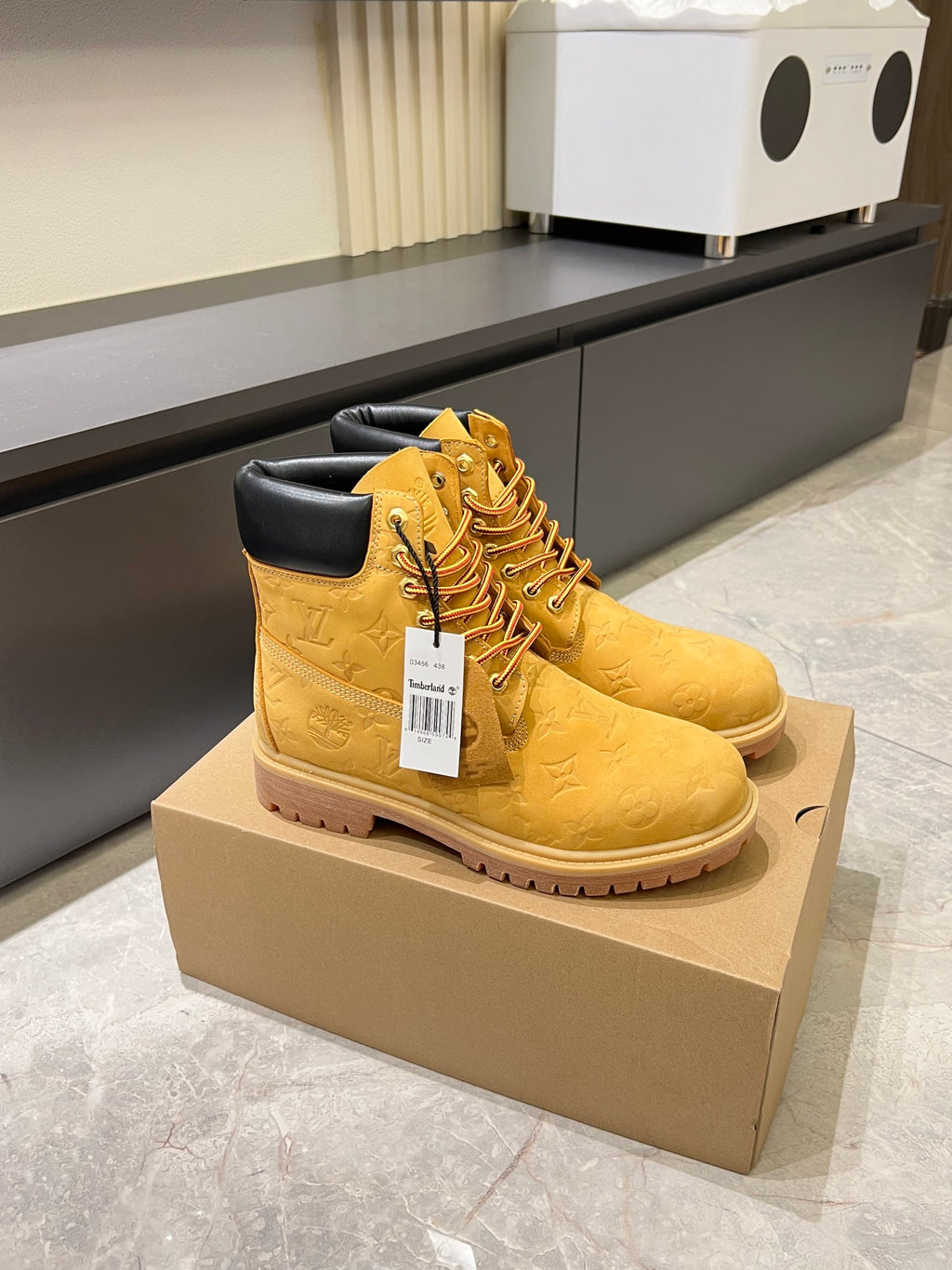 New fashion printed couple Martin boots 0725121901
