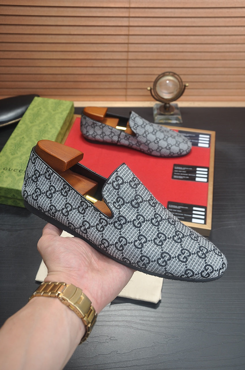 fashion print slip-on shoes 0725070202