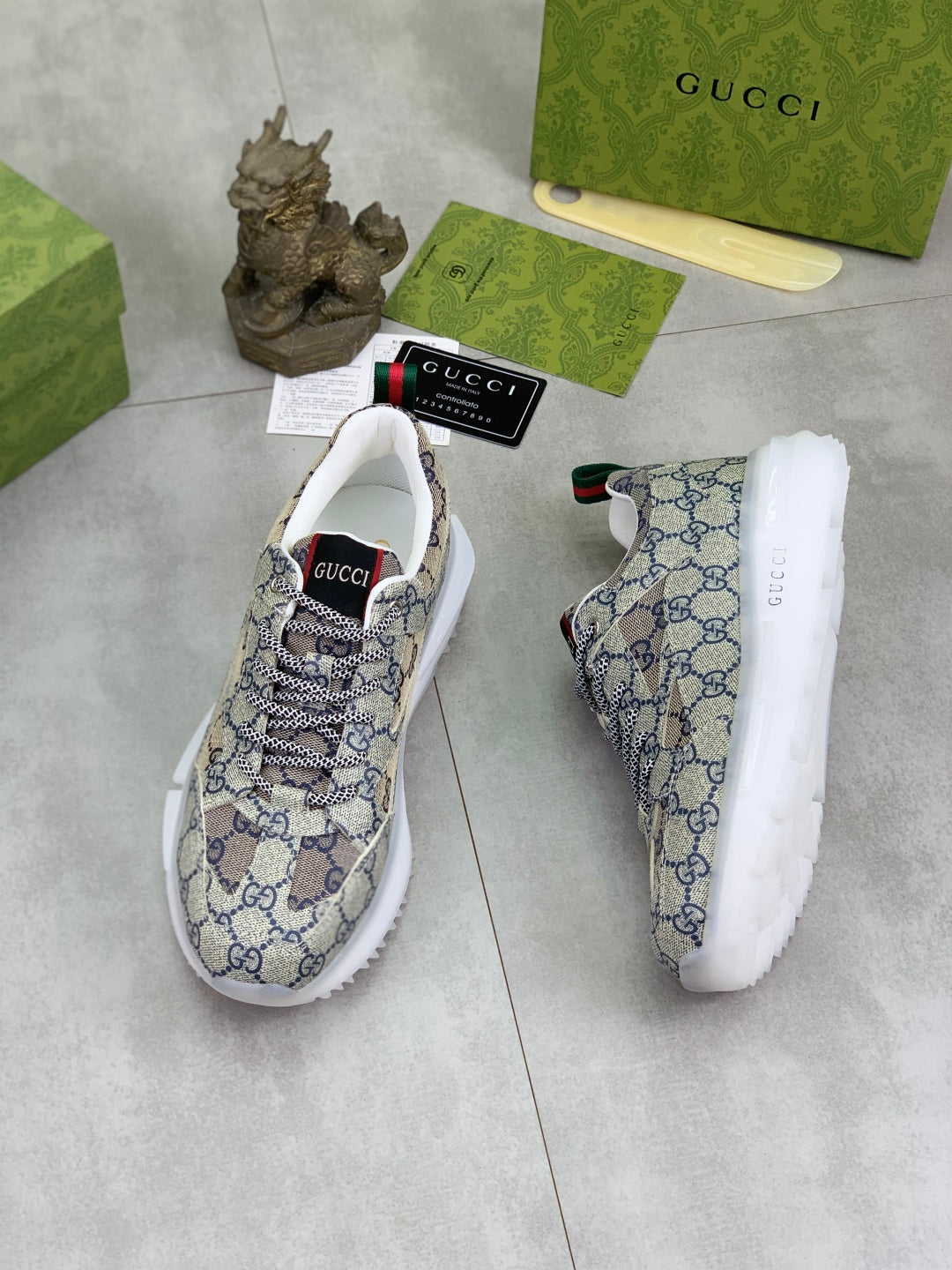 men's casual sneakers with print 0725062701