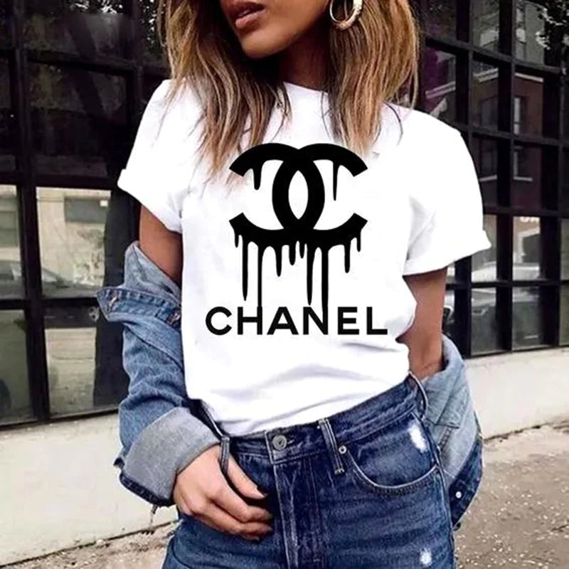 New Fashion Printed Short Sleeves 3D1024032210