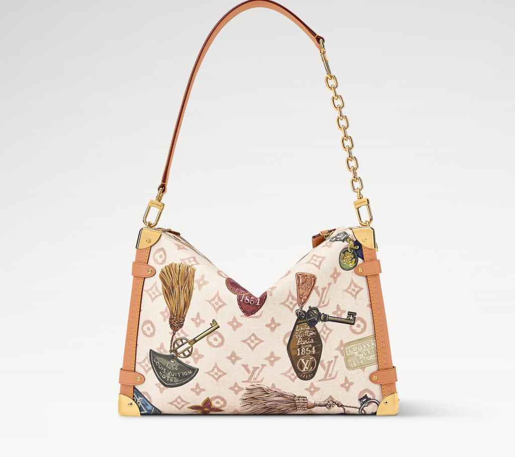 L & V Stylish Cowhide Key HandBag M0726052003