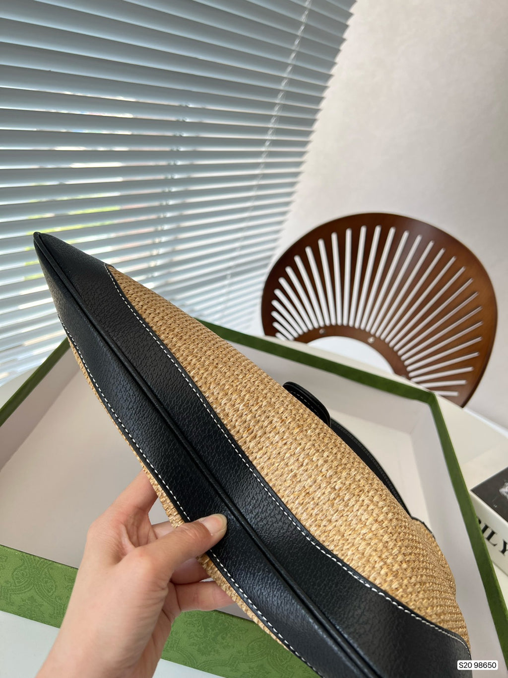 G fashion armpit woven bag 0724041132