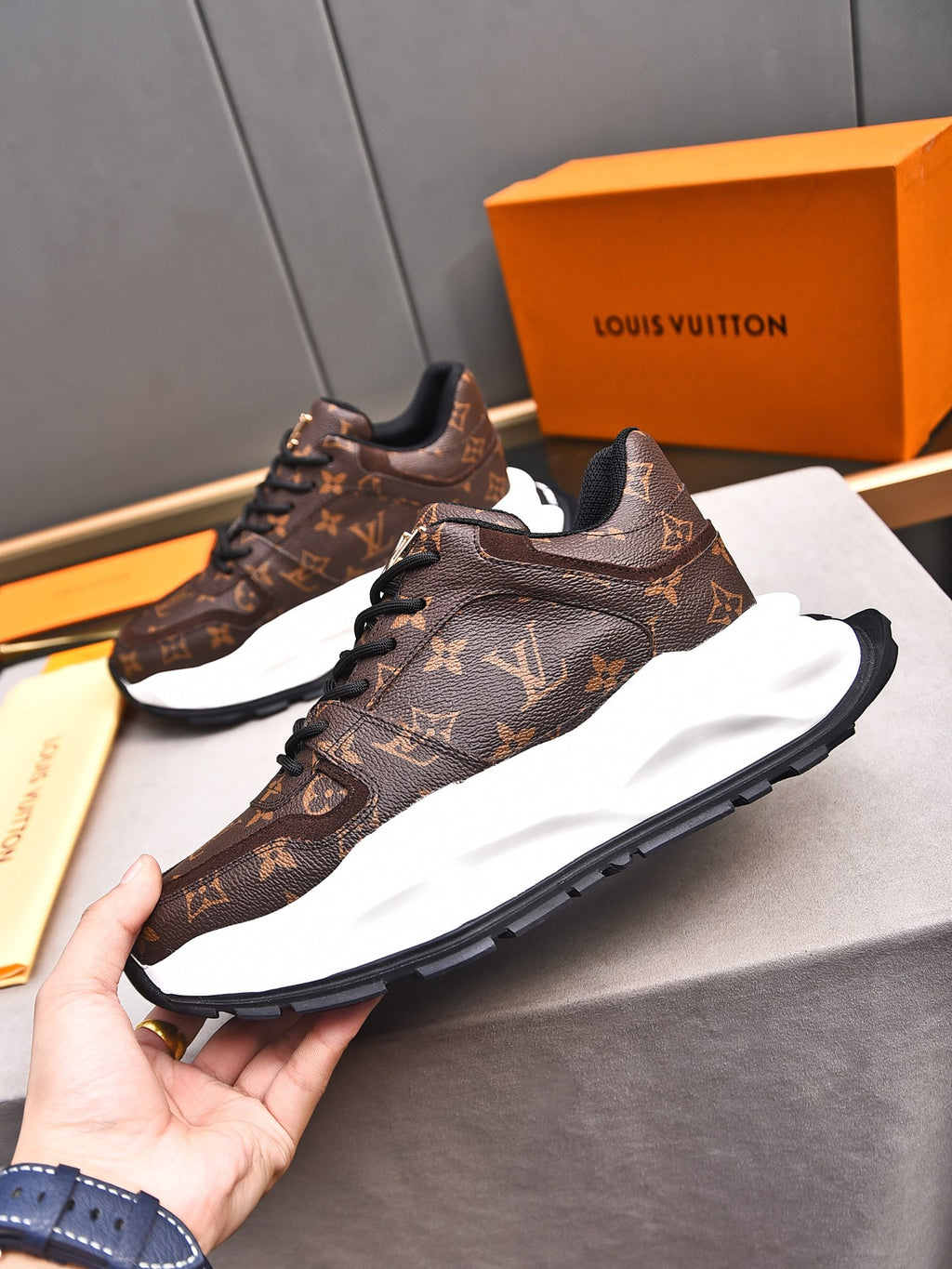Men's platform sneakers 0726030603