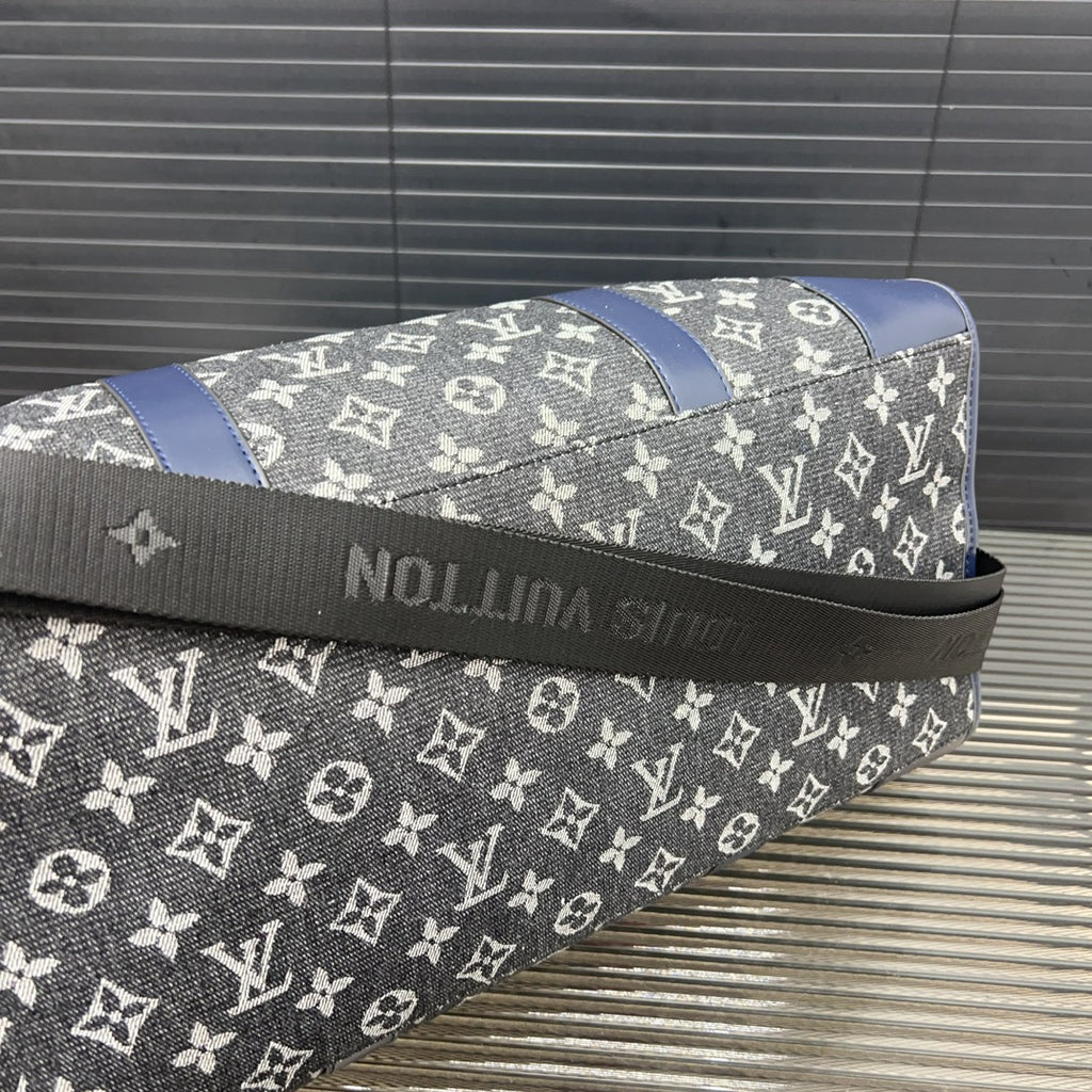 L Keepall Denim Travel Bag 1824120902