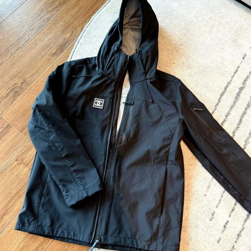 CH New Fashion Women Hooded Windbreaker Jacket XC1326090418