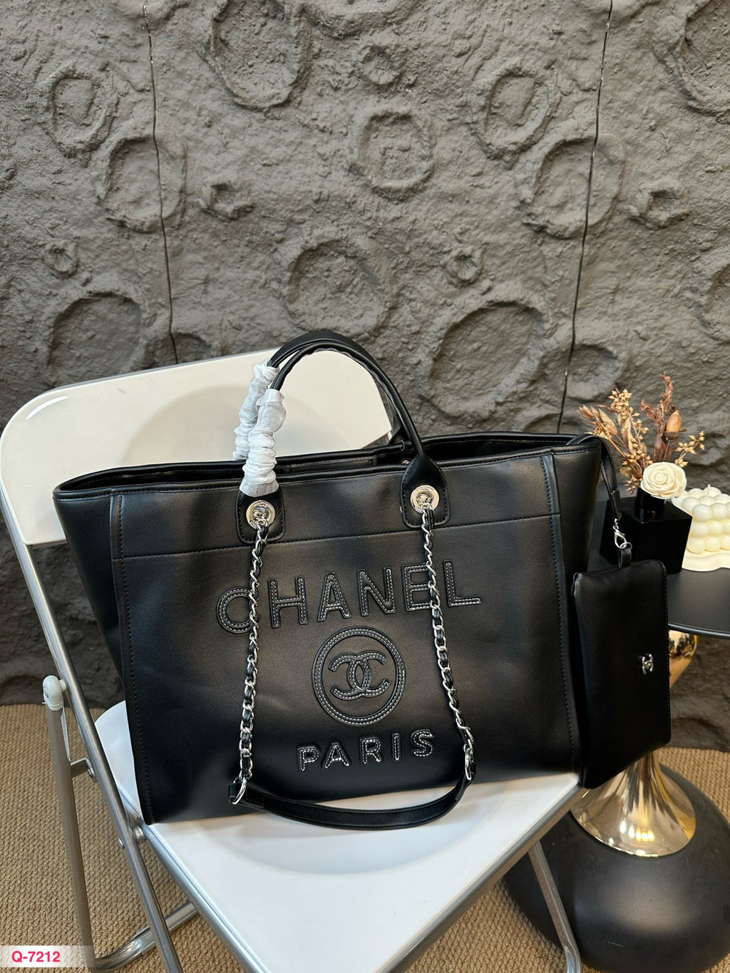 Fashion Leather Top Handle Tote Bag 0724082611