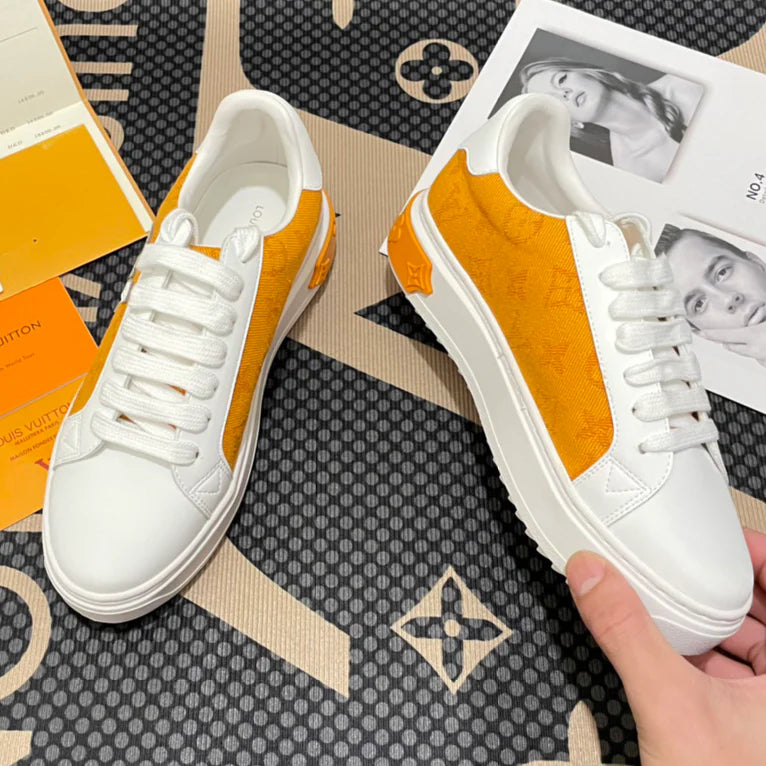 L Patchwork Denim Casual Shoes 1025030401