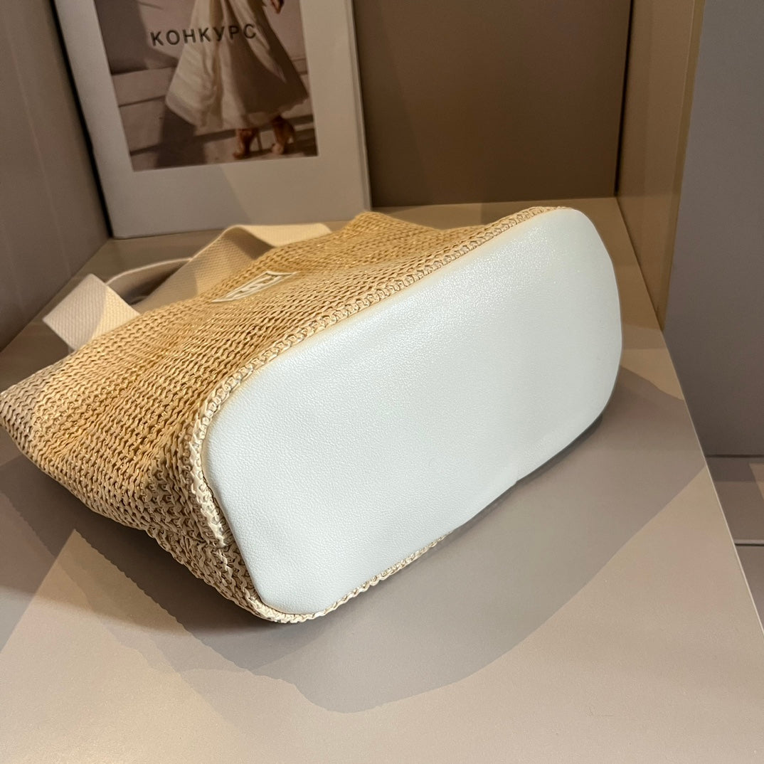 summer pastoral woven handbag 0724041119