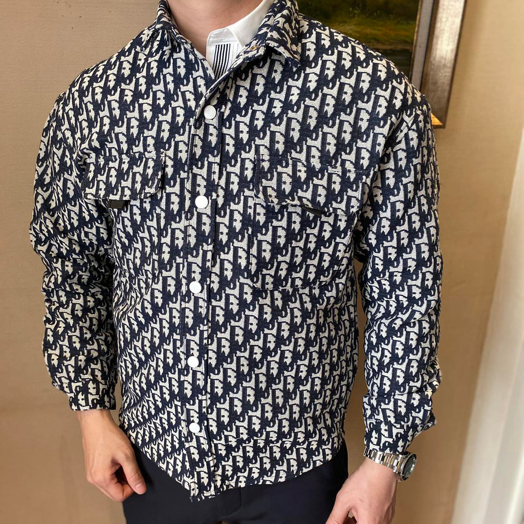 Men's Printed Jacket 021703