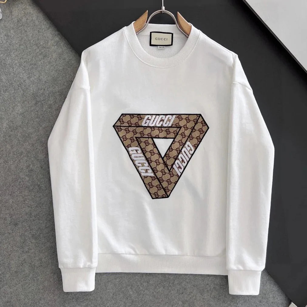 Round neck casual loose woolen sweatshirt 3D1024101229