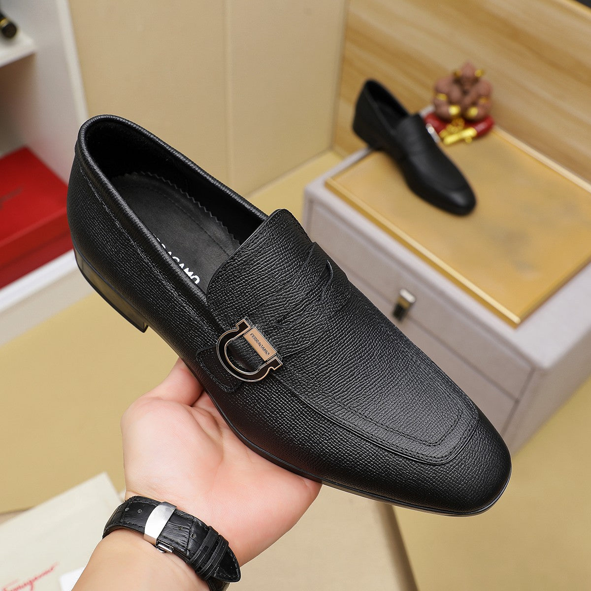 FG fashion men's business leather shoes 0725072201