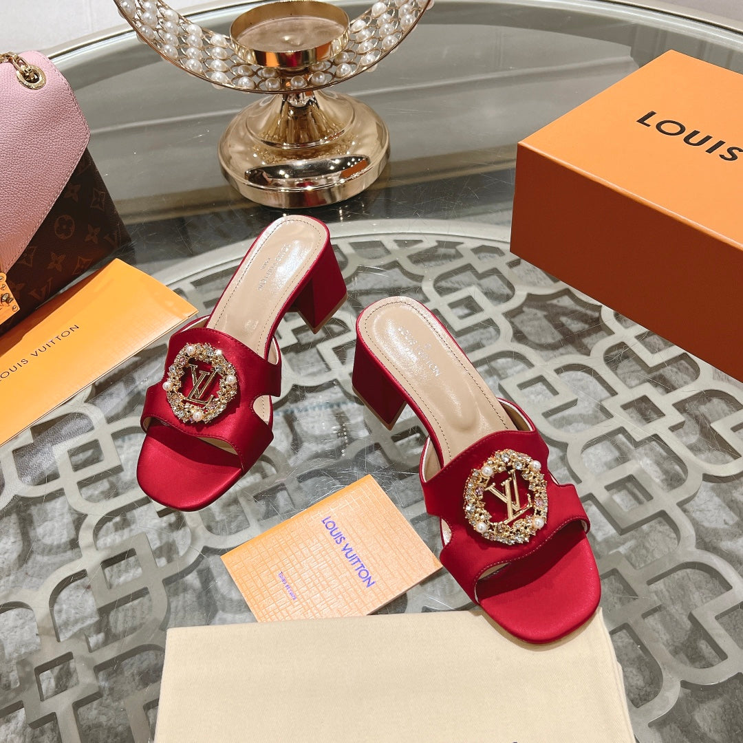 V24ss platform high heel slippers 0724071708