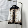 Baroque-style floral print shirt 1426012201