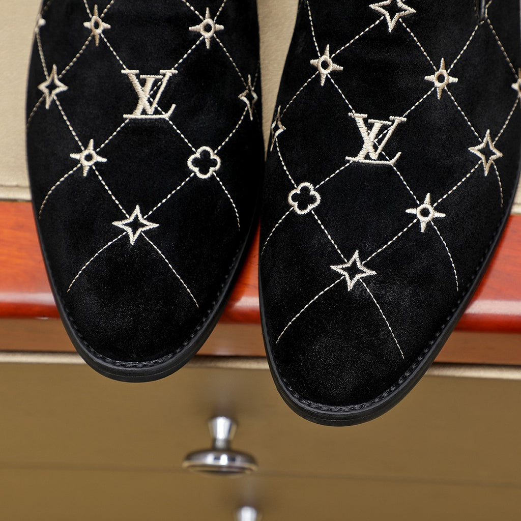 L men's suede loafers 0725062320