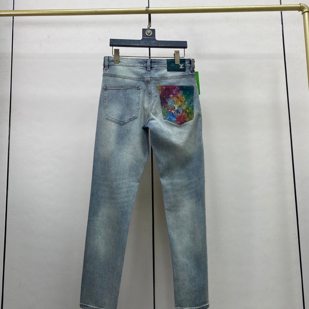 L fashion slim fit small straight jeans 0725040704