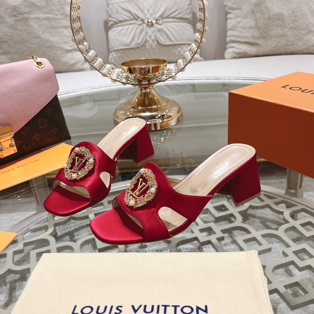 V24ss platform high heel slippers 0724071708