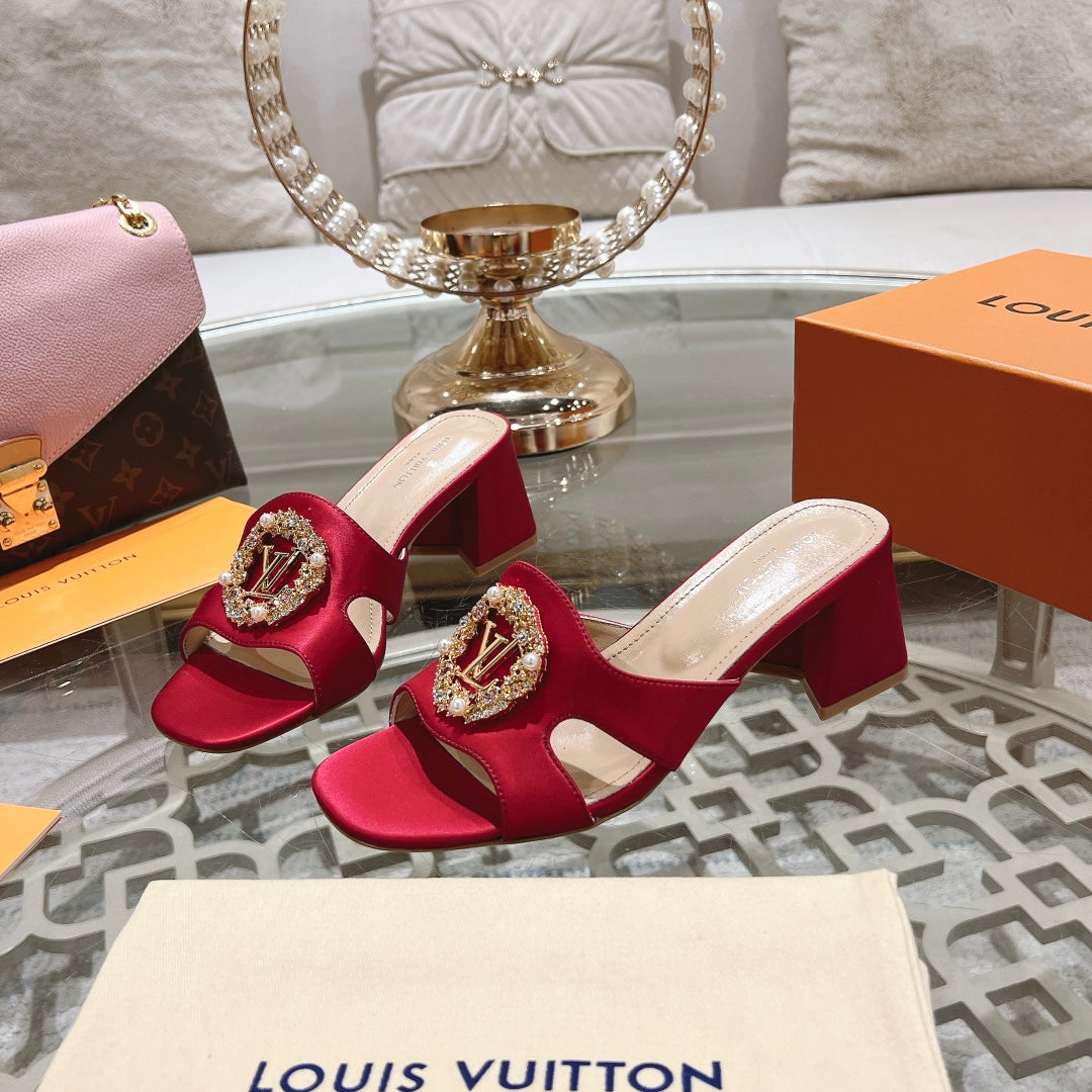 V24ss platform high heel slippers 0724071708