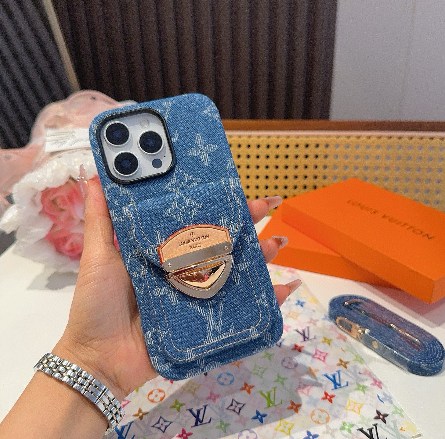 L fashion print mobile phone case 0725100908