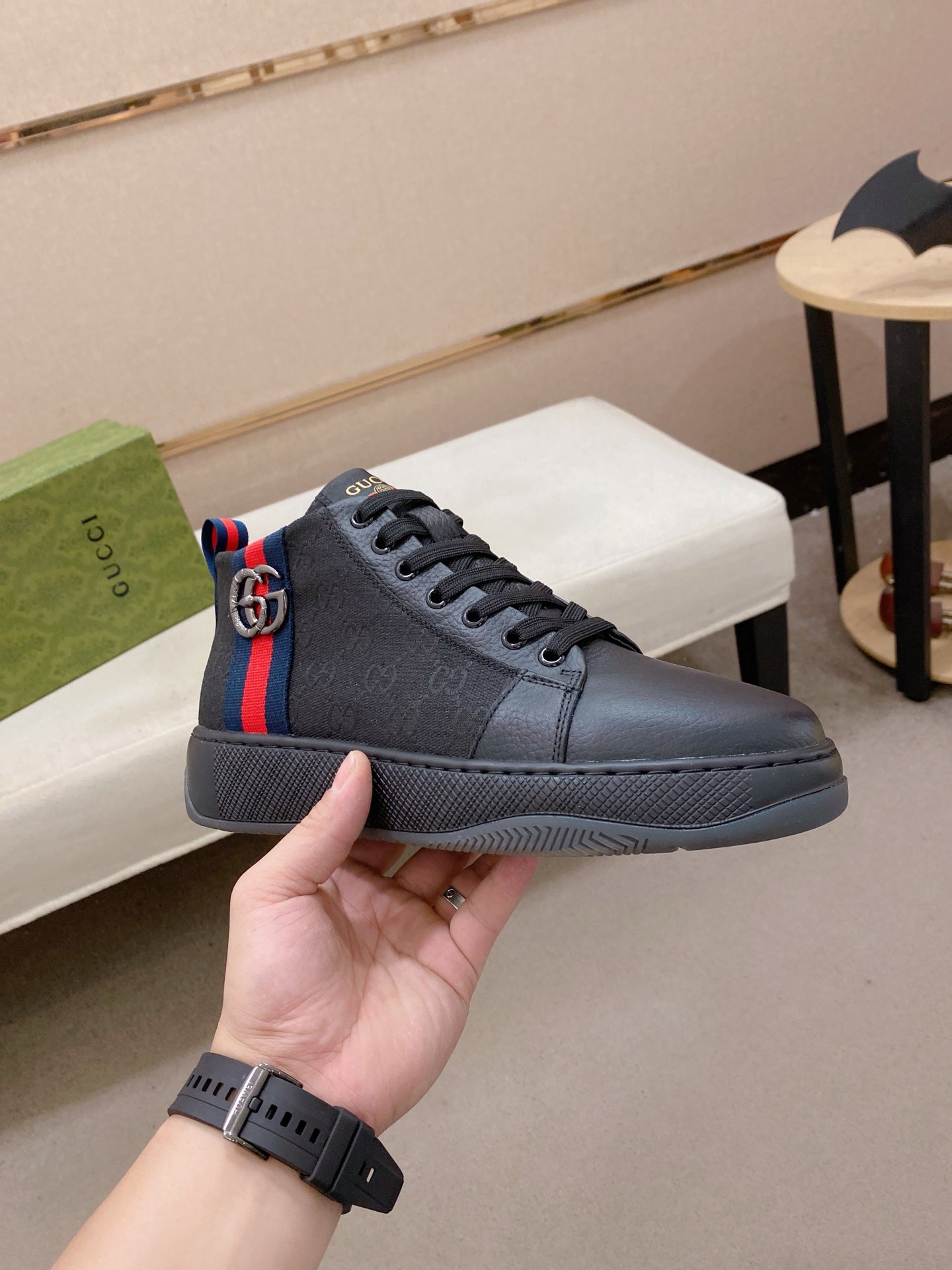New Men's High-Top Sneakers 0725112507