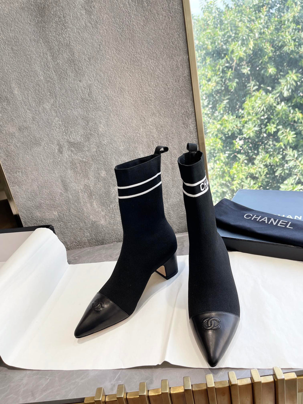 25ss new fashionable sock boots 0725090807