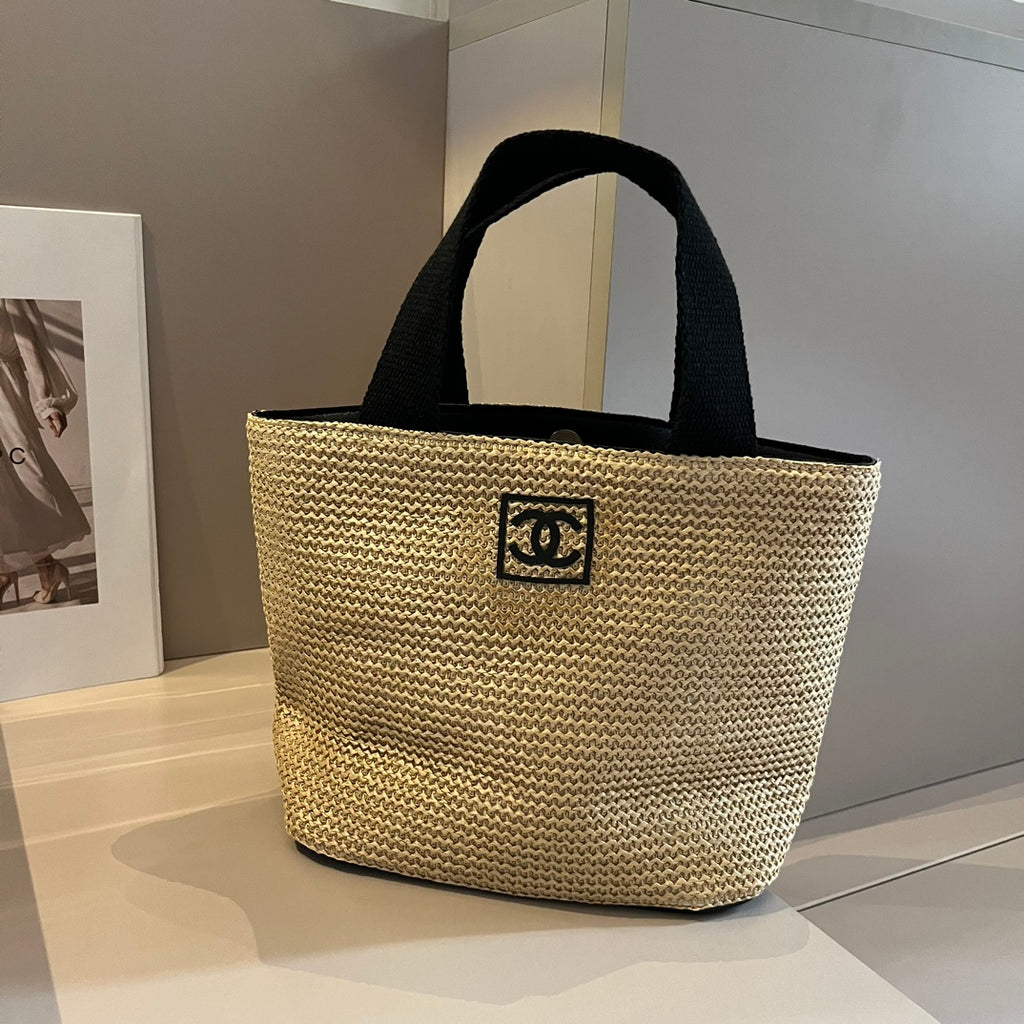 summer pastoral woven handbag 0724041119