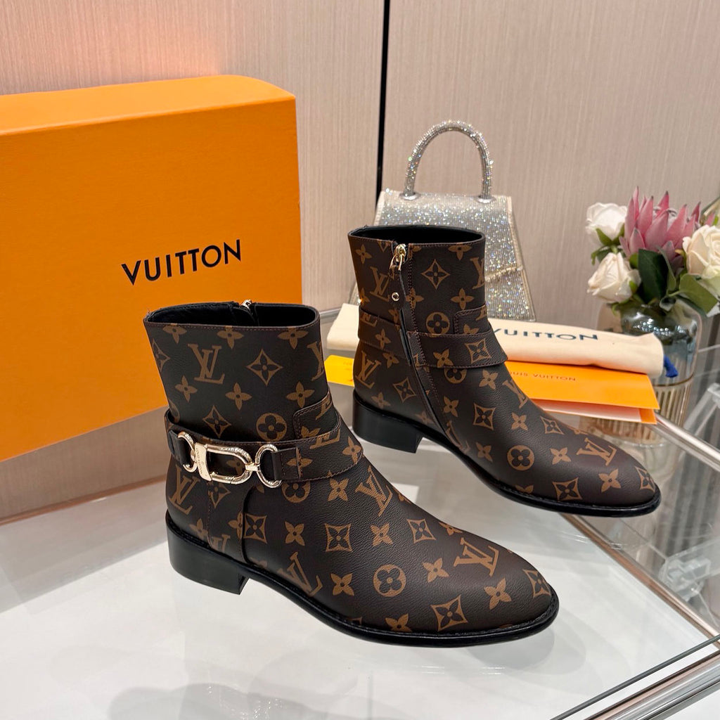 New fashionable printed women's boots 0726102802