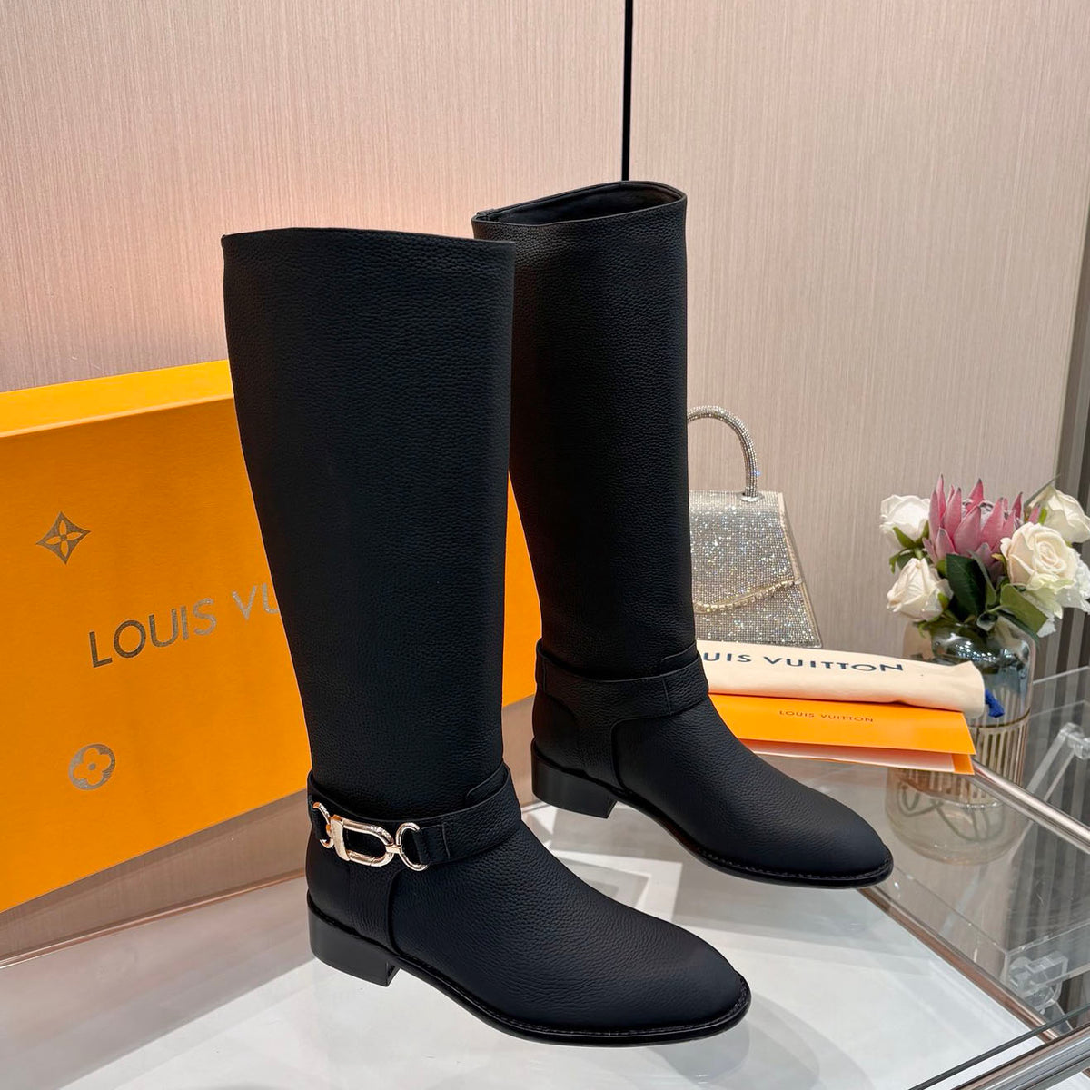 New fashionable printed women's boots 0726102801