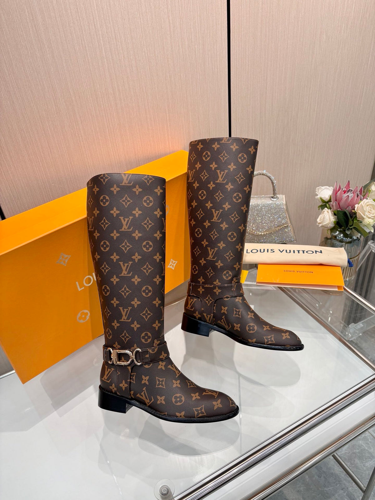 New fashionable printed women's boots 0726102801