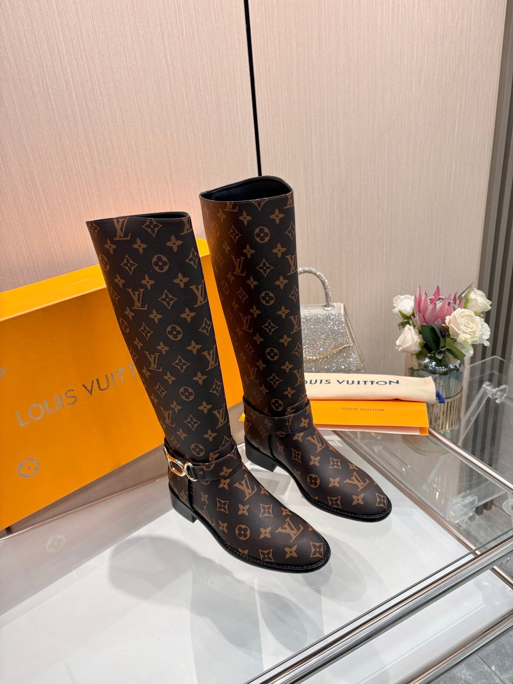 New fashionable printed women's boots 0726102801