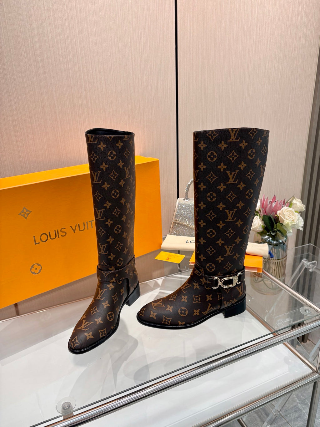 New fashionable printed women's boots 0726102801