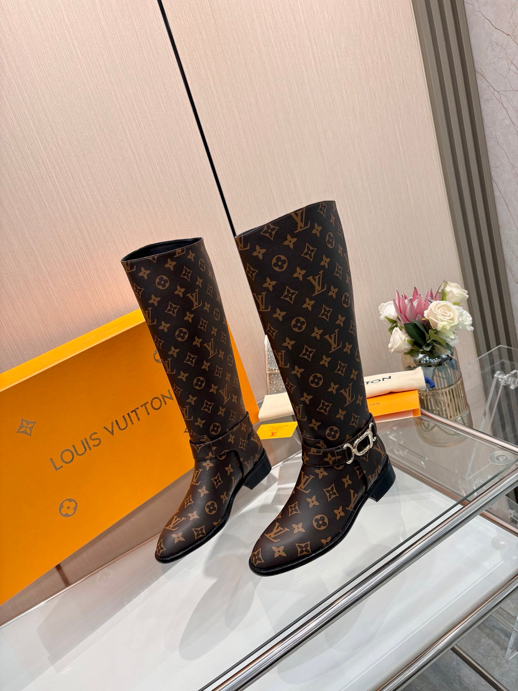 New fashionable printed women's boots 0726102801