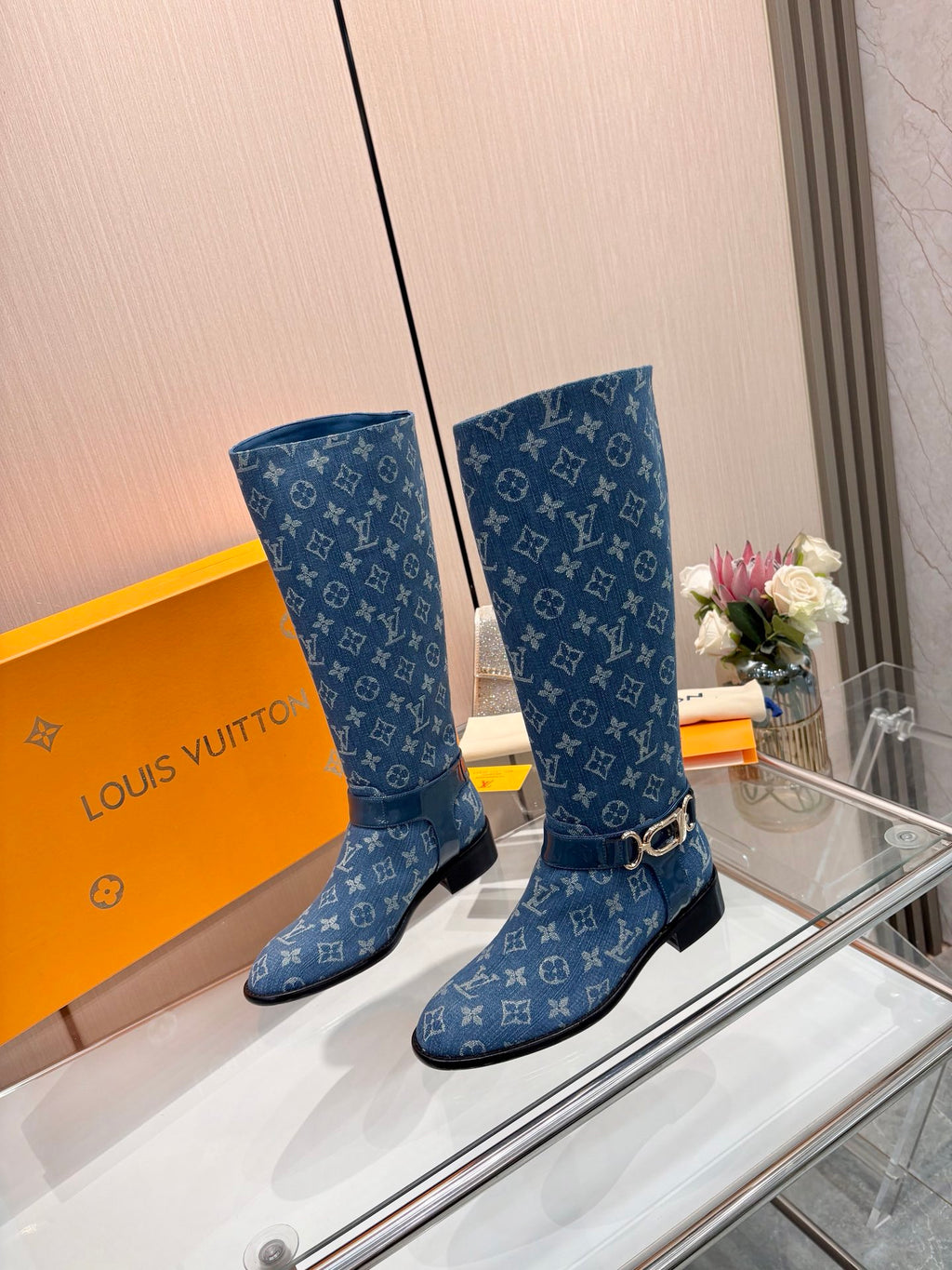 New fashionable printed women's boots 0726102801
